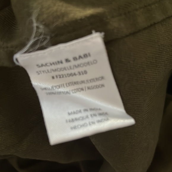 Sachin & Babi Women's Green Kendall Dress | Sz L - Picture 9 of 10